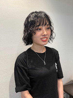 ミディアムパーマ/ニュアンスパーマ/レイヤーパーマ/横浜