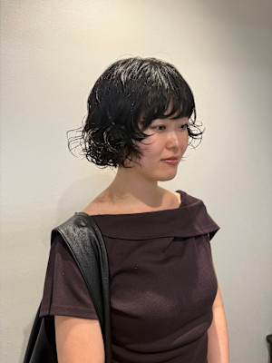 ミディアムパーマ/ニュアンスパーマ/レイヤーパーマ/横浜