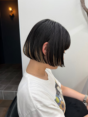 ボブカット/タッセルボブ/切りっぱなしボブ/横浜