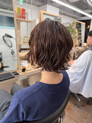 ミディアムパーマ/ニュアンスパーマ/レイヤーパーマ/横浜