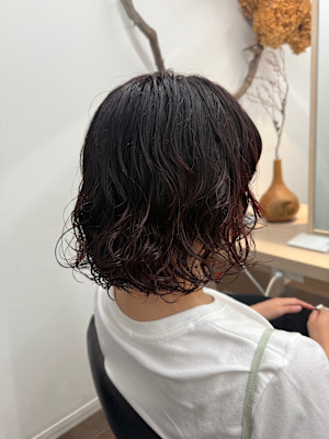 ミディアムパーマ/ニュアンスパーマ/レイヤーパーマ/横浜