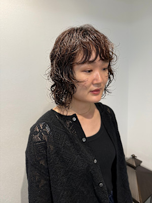 ミディアムパーマ/ニュアンスパーマ/レイヤーパーマ/横浜