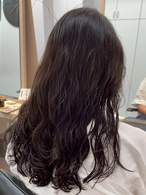 コテ巻きデジタルパーマブリーチパーマ複雑履歴横浜