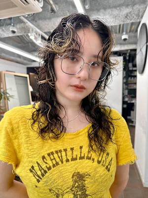 ボブパーマプードルパーマレディースパーマニュアンスパーマ奥東