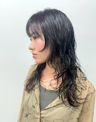 ボブパーマプードルパーマレディースパーマニュアンスパーマ奥東