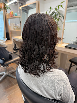 ミディアムパーマ/ニュアンスパーマ/レイヤーパーマ/横浜