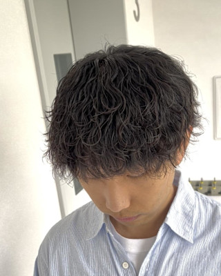 波巻きパーマ◎吉田