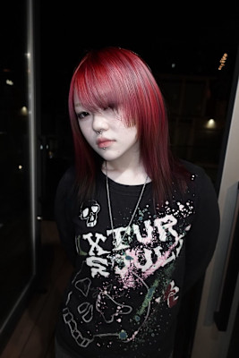 ボルドーカラー　ケアブリーチ　ブリーチカラー　表参道/原宿