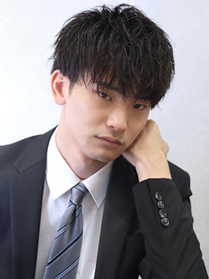 メンズショート　王道マッシュ