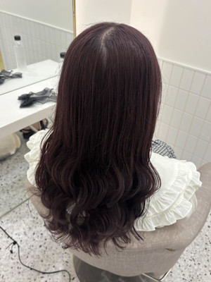 ブリーチ有無補正＊ラベンダーブラウン＊まゆ