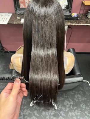 髪質改善ストレート