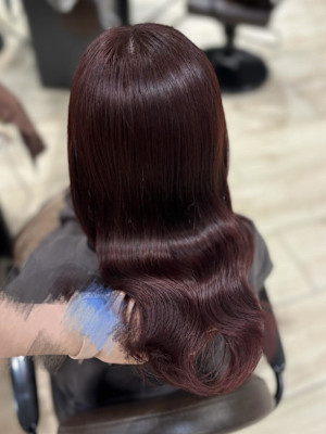 【Kurumi】秋にオススメ♪ボルドーカラー☆