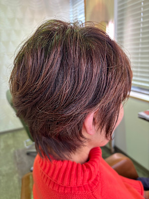 クセを活かしたショート