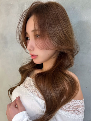 仙台髪質改善縮毛矯正韓国レイヤーカット前髪ワイドバング美髪