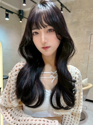 仙台髪質改善縮毛矯正韓国レイヤーカット前髪外ハネボブ美髪学割