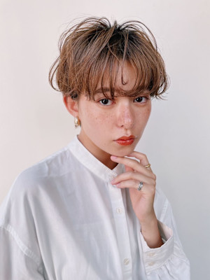 since 銀座 【シンス】×ショートパーマスタイル