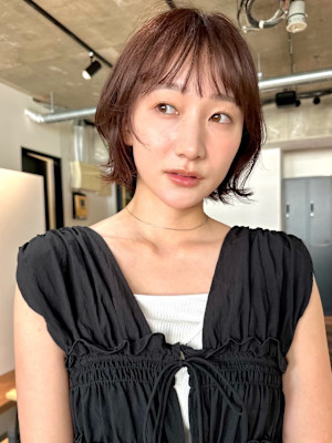 since 銀座 【シンス】×小顔レイヤーボブスタイル
