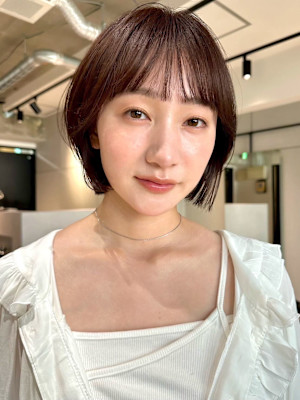 since 銀座 【シンス】×小顔ミニボブスタイル