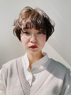 since 銀座 【シンス】×ショートパーマスタイル