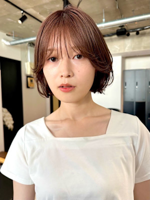 since 銀座 【シンス】×小顔ミニボブスタイル