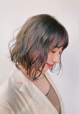 since 銀座 【シンス】×ボブパーマスタイル