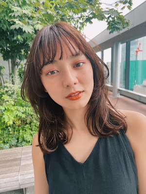 since 銀座 【シンス】×ミディアムパーマスタイル