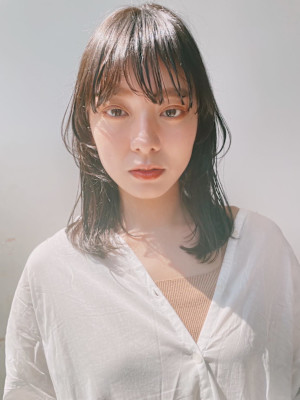 since 銀座 【シンス】×ツヤカラーミディアムスタイル