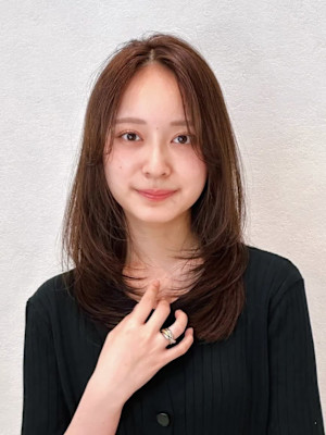 since 銀座 【シンス】×ミディアムレイヤースタイル