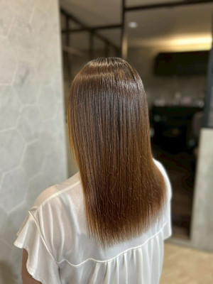 (工藤)縮毛矯正でさらさらロングに