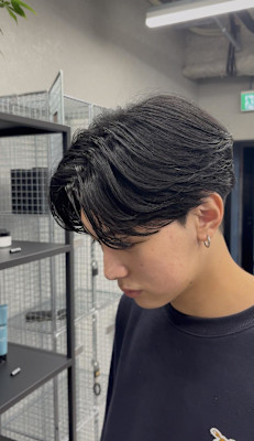 【メンズ人気No.1】ナチュラルセンターパート