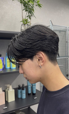 【メンズ人気No.1】ナチュラルセンターパート