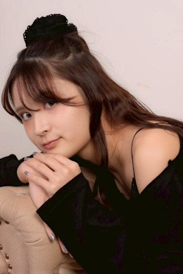 ガーリーハーフアップ