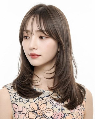 山村/20代30代40代ミディアムレイヤー/髪質改善銀座