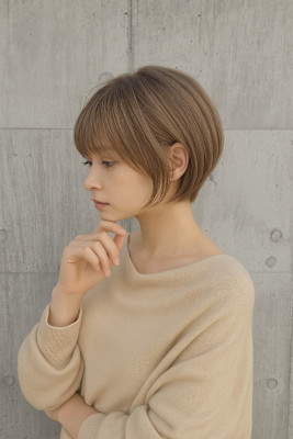 【小田急相模原】丸みショートボブ