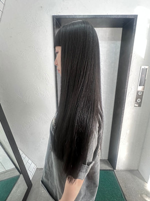 ダメージを抑えて美しく広島市中区で人気の髪質改善ストレート