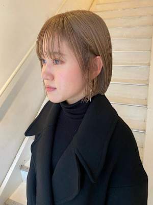 ハイトーンミニボブ