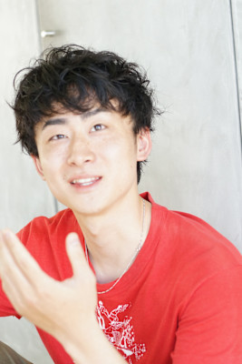 ピンパーマ/無造作スタイル