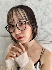 Lond　luce髪質改善　ボブ