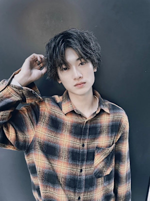 ☆メンズマッシュウルフ×パーマスタイル