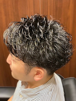 アイロンパーマ