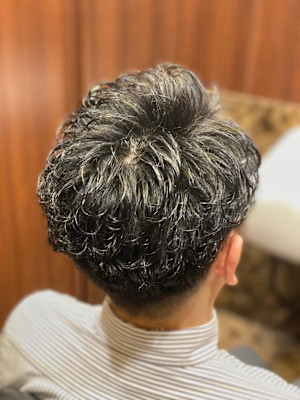 アイロンパーマ