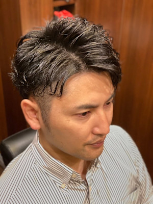 アイロンパーマ