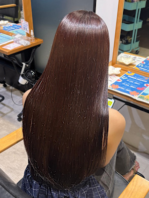 ナチュラルブラウン/ブラウンカラー/艶髪カラー