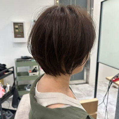 まとまるショートボブ