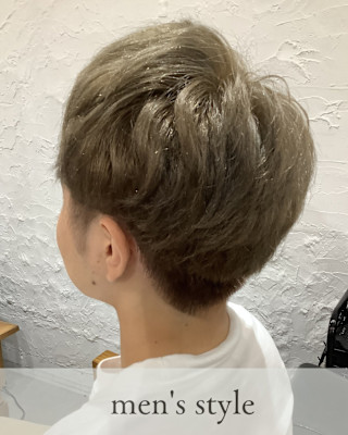 ≪お客様スタイル≫ メンズブリーチカラー