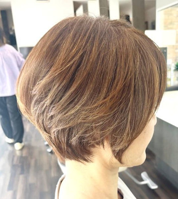 ENOMOTO 髪質改善・白髪ぼかし【エノモト】×スタイル