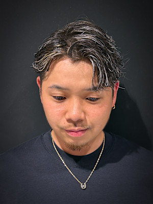 ハーフバック×ホワイトメッシュ