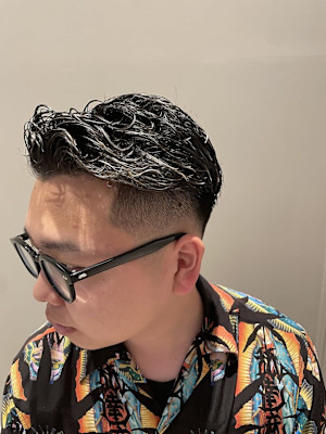 フェードパーマ