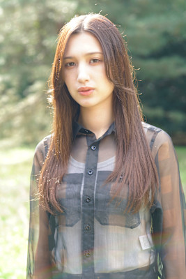 レイヤーロング/ストレートヘア