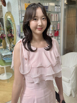 ハーフツインアレンジ